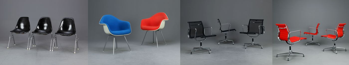 Vitra Aluminium chairs