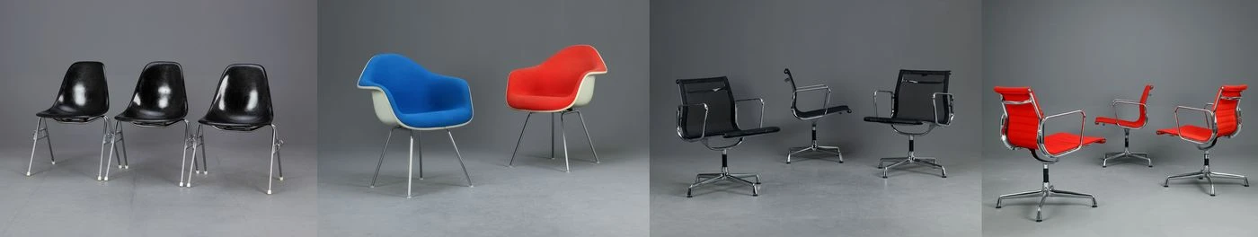 Vitra Aluminium chairs