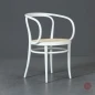 Preview: Thonet 209 Weiß Bugholzstuhl mit Geflecht gebraucht Preview: Thonet 209 Weiß Bugholzstuhl mit Geflecht gebraucht