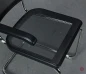 Preview: Thonet S64 N Schwarz Freischwinger mit Kunststoff Netzgewebe gebraucht