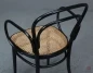 Preview: Thonet 214 F Schwarz Bugholzstuhl mit Geflecht gebraucht Preview: Thonet 214 F Schwarz Bugholzstuhl mit Geflecht gebraucht