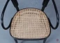 Preview: Thonet 214 F Schwarz Bugholzstuhl mit Geflecht gebraucht Preview: Thonet 214 F Schwarz Bugholzstuhl mit Geflecht gebraucht