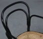Preview: Thonet 214 F Schwarz Bugholzstuhl mit Geflecht gebraucht Preview: Thonet 214 F Schwarz Bugholzstuhl mit Geflecht gebraucht