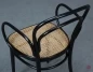 Preview: Thonet 214 F Schwarz Bugholzstuhl mit Geflecht gebraucht Preview: Thonet 214 F Schwarz Bugholzstuhl mit Geflecht gebraucht