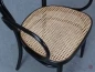 Preview: Thonet 214 F Schwarz Bugholzstuhl mit Geflecht gebraucht Preview: Thonet 214 F Schwarz Bugholzstuhl mit Geflecht gebraucht