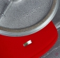Preview: Artifort Little Tulip Chair mit rotem Stoffbezug gebraucht