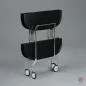 Preview: Kartell Servierwagen Gastone klappbar Schwarz gebraucht