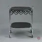 Preview: Kartell Servierwagen Gastone klappbar Schwarz gebraucht