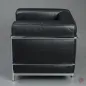 Preview: Cassina LC2 Sessel mit schwarzem Leder gebraucht