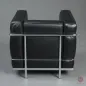 Preview: Cassina LC2 Sessel mit schwarzem Leder gebraucht