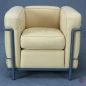 Preview: Cassina LC2 Le Corbusier Sessel Stoff Gelb gebraucht Preview: Cassina LC2 Le Corbusier Sessel Stoff Gelb gebraucht
