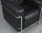 Preview: Cassina LC2 Sessel mit schwarzem Leder gebraucht