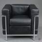 Preview: Cassina LC2 Sessel mit schwarzem Leder gebraucht