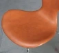 Preview: Fritz Hansen 3108 Lily Chair mit braunem Lederpolster gebraucht