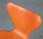 Preview: Fritz Hansen Serie 7 Leder Stuhl in Cognac Preview: Fritz Hansen Serie 7 Leder Stuhl in Cognac