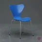 Preview: Fritz Hansen 3107 Serie 7 in Blau lackiert gebraucht Preview: Fritz Hansen 3107 Serie 7 in Blau lackiert gebraucht