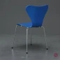 Preview: Fritz Hansen 3107 Serie 7 in Blau lackiert gebraucht Preview: Fritz Hansen 3107 Serie 7 in Blau lackiert gebraucht