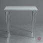 Preview: Fritz Hansen Rectangular Esstisch 80 x 80cm in Weiß gebraucht