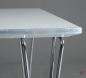 Preview: Fritz Hansen Rectangular Esstisch 80 x 80cm in Weiß gebraucht