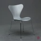Preview: Fritz Hansen 3107 Serie 7 Stuhl in Silber gebraucht