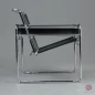 Preview: Knoll Wassily Chair mit schwarzem Leder gebraucht