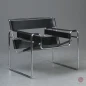Preview: Gavina / Knoll Wassily Chair Kernleder schwarz gebraucht