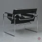 Preview: Gavina / Knoll Wassily Chair Kernleder schwarz gebraucht