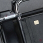 Preview: Gavina Wassily Chair mit schwarzem Leder