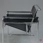 Preview: Gavina Wassily Chair mit schwarzem Leder Preview: Gavina Wassily Chair mit schwarzem Leder