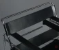 Preview: Gavina Wassily Chair mit schwarzem Leder Preview: Gavina Wassily Chair mit schwarzem Leder