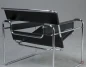 Preview: Gavina Wassily Chair mit schwarzem Leder Preview: Gavina Wassily Chair mit schwarzem Leder