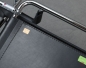 Preview: Gavina / Knoll Wassily Chair Kernleder schwarz gebraucht Detailansicht von unten