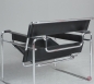 Preview: Knoll Gavina Wassily Chair mit schwarzem Leder gebraucht