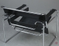 Preview: Gavina / Knoll Wassily Chair Kernleder schwarz gebraucht