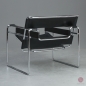 Preview: Gavina / Knoll Wassily Chair Kernleder schwarz gebraucht