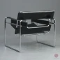 Preview: Gavina / Knoll Wassily Chair Kernleder schwarz gebraucht