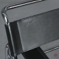 Preview: Gavina / Knoll Wassily Chair Kernleder schwarz gebraucht