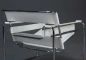 Preview: Gavina / Knoll Wassily Chair Kernleder weiß gebraucht