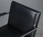 Preview: Knoll Brno Freischwinger mit schwarzem Leder und verchromtem Gestell gebraucht Preview: Knoll Brno Freischwinger mit schwarzem Leder und verchromtem Gestell gebraucht