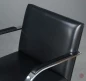 Preview: Knoll Brno Freischwinger mit schwarzem Leder und verchromtem Gestell gebraucht Preview: Knoll Brno Freischwinger mit schwarzem Leder und verchromtem Gestell gebraucht