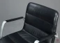 Preview: Kusch und Co Bürostuhl 8000 mit schwarzem Leder gebraucht