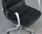 Preview: Kusch und Co Bürostuhl 8000 mit schwarzem Leder gebraucht