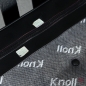 Preview: Knoll Barcelona Chair mit schwarzem Leder gebraucht