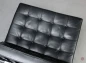 Preview: Knoll Barcelona Chair mit schwarzem Leder gebraucht Preview: Knoll Barcelona Chair mit schwarzem Leder gebraucht