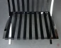 Preview: Knoll Barcelona Chair mit schwarzem Leder gebraucht Preview: Knoll Barcelona Chair mit schwarzem Leder gebraucht