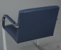 Preview: Knoll Brno Freischwinger Leder Blau gebraucht