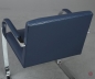 Preview: Knoll Brno Freischwinger Leder Blau gebraucht