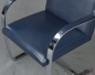 Preview: Knoll Brno Freischwinger Leder Blau gebraucht