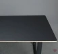 Preview: Muuto Esstisch in Schwarz mit Nanolaminate Platte und schwarzem Gestell gebraucht
