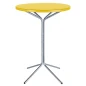 Preview: Schaffner PIX Stehtisch Gestell feuerverzinkt in gelb Freisteller